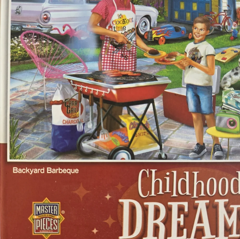 Masterpieces Backyard Barbecue Puzzle 1000 Pieces